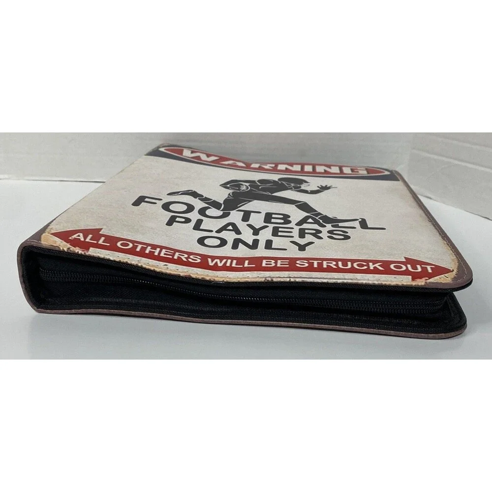 Trading Card Binder 9 Pocket Top Loaded 900 Pockets Zip Card Collection Album